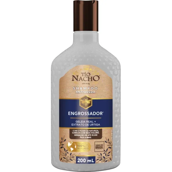 Shampoo TÃo Nacho 200ml Engrossador Foto 1