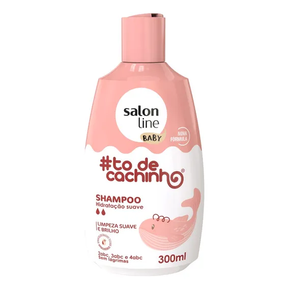 Shampoo To De Cachinho Kids Infantil Salon Line 300ml Foto 1