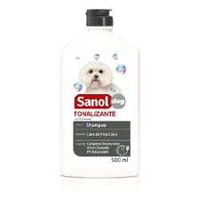 Shampoo Tonalizante De Pelos Claros 500ml Sanol Dog Foto mini 4