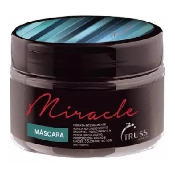 Shampoo Truss Miracle 300ml + Máscara Miracle 180g Foto 1