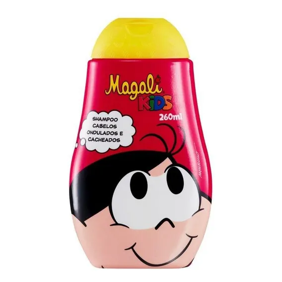 Shampoo Turma Da Monica Magali Cacheado/ondulado 260ml Foto 1