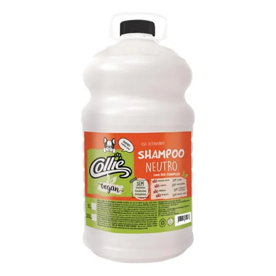 Shampoo Vegan Neutro 5 Litros - Collie Foto 1