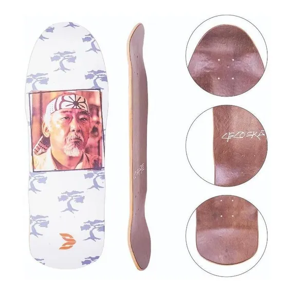 Shape Cisco Skate Old School Mestre 10 Branco 10 Foto 1