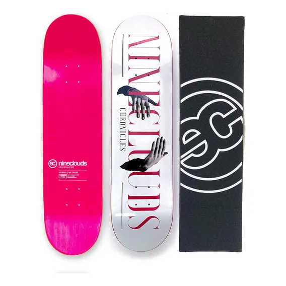 Shape de skate Nineclouds Skateboards Shape Maple Nineclouds 8.0 chronicles - 8.0 Foto 1