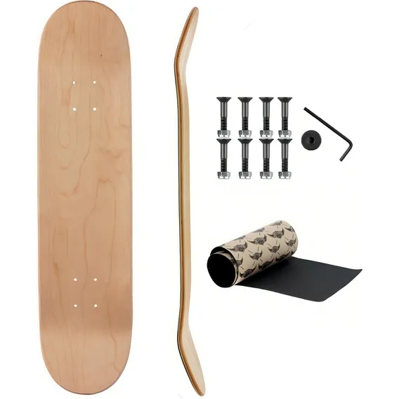 Shape Maple Liso 8.0 Canadense + Lixa Jessup + Paraf Foto 1