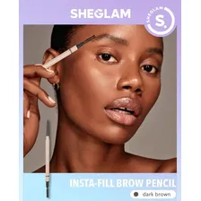 Sheglam Lápis Sobrancelha Instafill Brow Cor Dark brown Foto mini  3