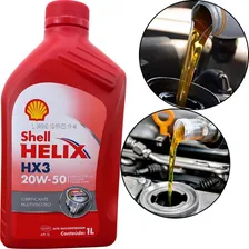 Shell Advance 20W-50 1 L Óleo Motor Sl Helix Hx3 Mineral Multivisco 1l Shell Foto mini 4