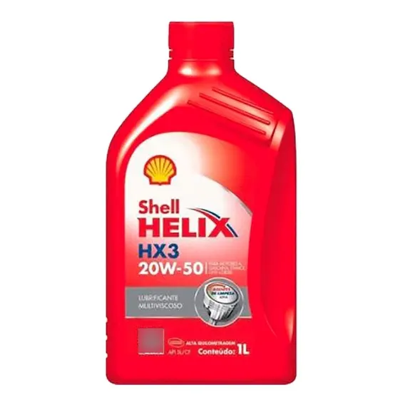 Shell Advance 20W-50 1 L Óleo Motor Sl Helix Hx3 Mineral Multivisco 1l Shell Foto 1