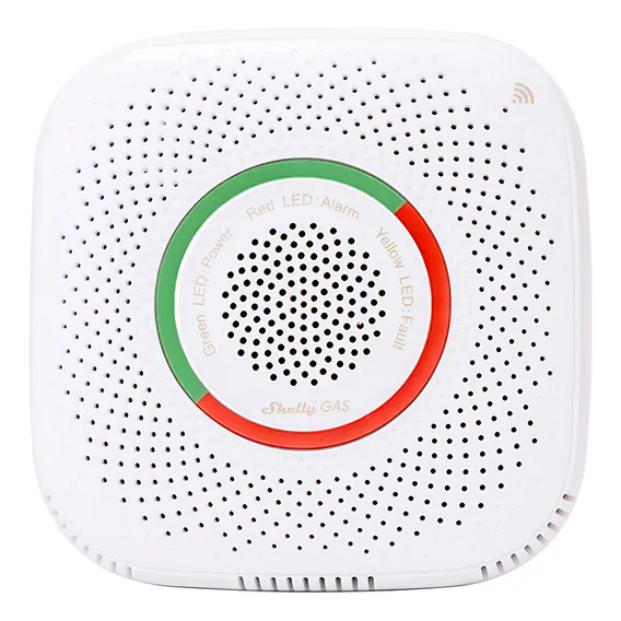 Shelly Sensor Detector De Gás Glp Wi-fi Botijão Gas Lpg Cor Branco 110v/220v Foto 1