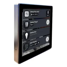 Shelly Wall Display Tela Touch 4 Pol Controle Monitoramento Foto mini  2