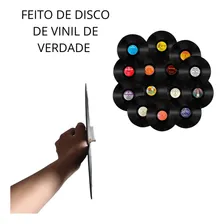 Sherlock Holmes ,rel贸gio, Parede,disco De Vinil, Retr么 Estrutura Preto Fundo Preto Foto mini 3