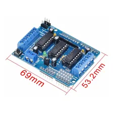 Shield L293d Driver Ponte H Para Motor Arduino Mega E Uno Foto mini 2
