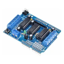 Shield L293d Driver Ponte H Para Motor Arduino Mega E Uno Foto mini 1
