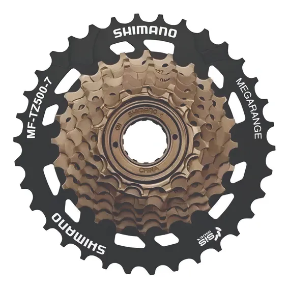 Shimano MF-TZ500-7 Megarange Graphite Piñon Roscado Shimano Foto 1