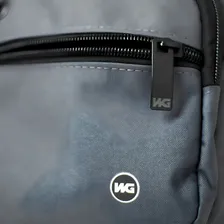 Shoulderbag Wg Original Bolsa Lateral Transversal Cor Cinza Desenho do tecido Liso Foto mini  3