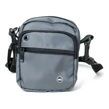Shoulderbag Wg Original Bolsa Lateral Transversal Cor Cinza Desenho do tecido Liso Foto  mini 1