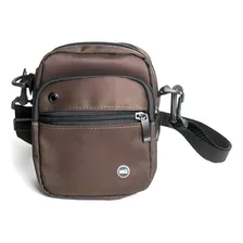 Shoulderbag Wg Original Bolsa Lateral Transversal Cor Marrom Desenho do tecido Liso Foto mini 1