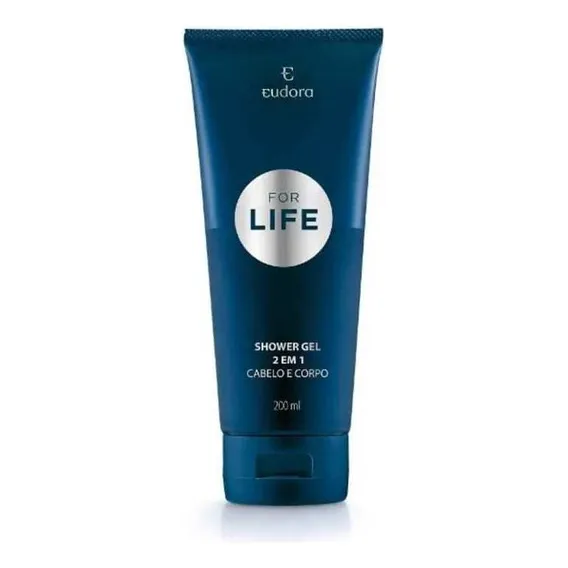 Shower Gel For Life 2 Em 1 200ml - Eudora Foto 1