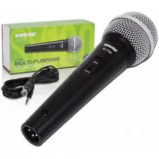 Shure Sv100 Microfone De Mão C/ Cabo Karaokê Igreja Palestra Foto  mini 1