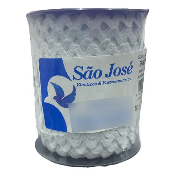 Sianinha São Jose 222/07 Algodão 5mm C/ 50 Mts Cor Branco Foto 1