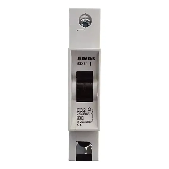 Siemens  5SX1 132-7 Disjuntor Unipolar 32a C Foto 1