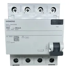 Siemens Dispositivo Dr Tetrapolar 40a 5sz13440mb Foto mini  2