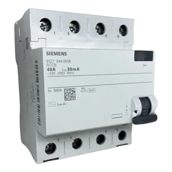 Siemens Dispositivo Dr Tetrapolar 40a 5sz13440mb Foto 1