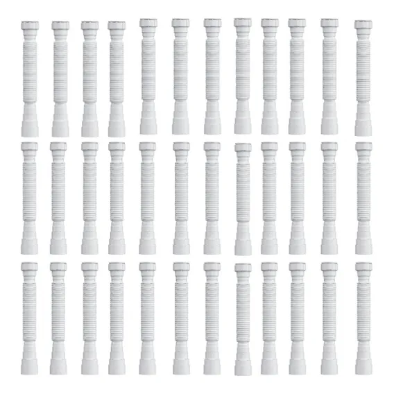 Sifão Atacado Sanfonado Para Universal Combo 36 Pçs Cor Branco Foto 1