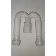 Sifão Duplo Branco Extensivo - Delflex Foto mini 3