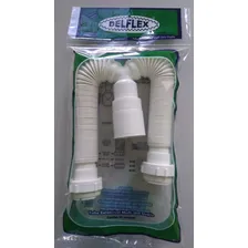 Sifão Duplo Branco Extensivo - Delflex Foto mini 4