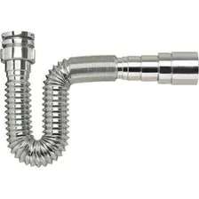 Sifão Extensível Universal 72 Cm Abs Cromado Plasbohn Foto mini  3