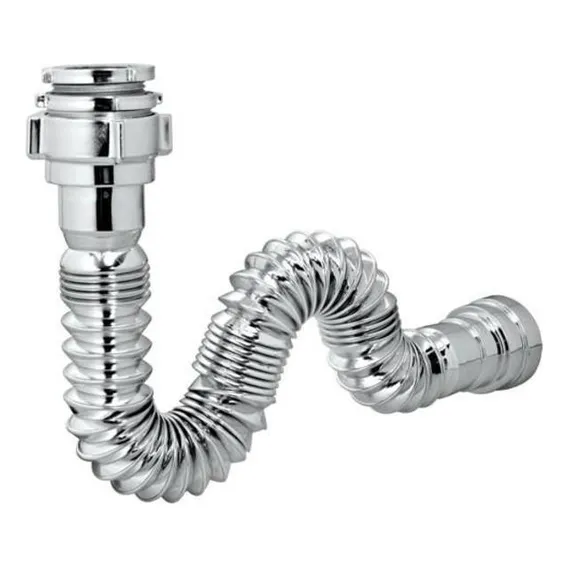 Sifão Extensível Universal 72 Cm Abs Cromado Plasbohn Foto 1