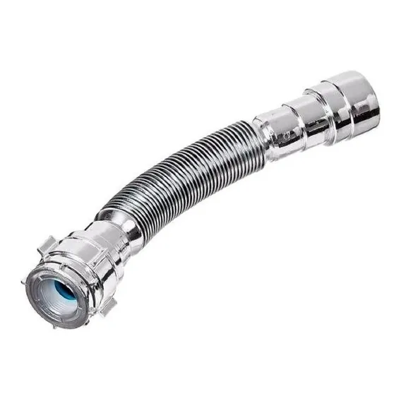 Sifao Pvc Flexivel Blukit Metalizado Cromado Arruela Pvc Cor Prateado Foto 1