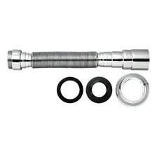 Sifão Tubo Extensivo Universal Cromado C/ Canopla - Blukit Foto  mini 1