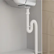 Sifão Censi Tubo Extensível Com Suporte Branco 2m Foto mini 4