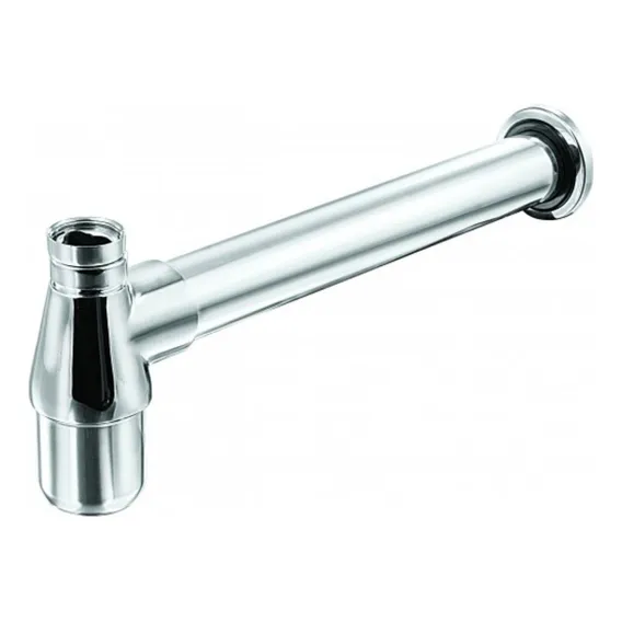 Sif茫o Copo Metal Cromado Para Lavat贸rio 1 X 1.1/2 Esteves Foto 1