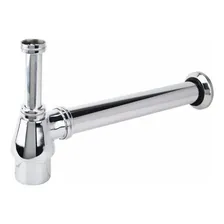Sifão Metal Cromado Luxo Para Lavatório 1 Cm Foto  mini 1