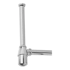 Sifão Pia Cozinha Americana Metal C/ Copo X Tubo 30cm Altura Cor Cromado Foto mini 1