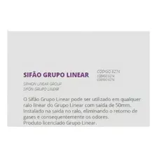 Sifão Ralo Linear Vertical Pvc Saída 50mm Novii Ralo Linear Foto mini  3