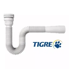 Sifão Sanfonado Ajustável Multiuso Universal Branco Tigre Foto mini 3