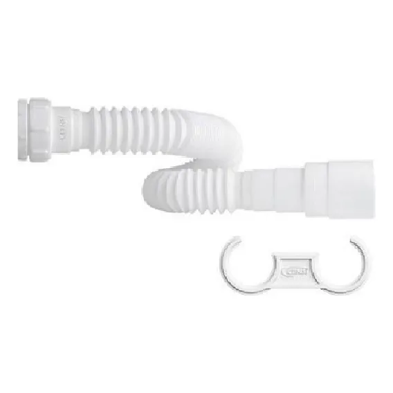 Sifão Sanfonado Extensível Censi Branco 74cm Foto 1