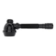 Sifão Universal C/ Copo P/ Pias E Tanques 2 Preto - Blukit Foto mini 1