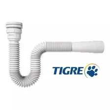 Sifão Universal Flexível Multiuso 66cm Branco Tigre Pias Foto mini 1