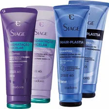 Sià ge Shampoo Condicionador Hidratação Micelar Hair Plastia Foto mini 1