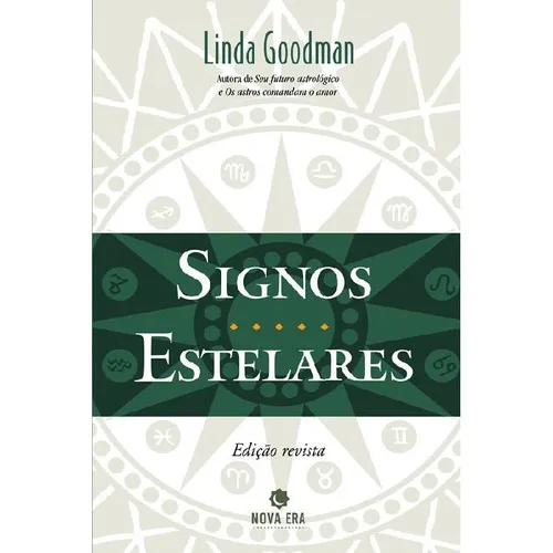 Signos Estelares: Signos Estelares, De Goodman, Linda. Editora Nova Era (record), Capa Mole, Edição 1 Em Português Foto 1