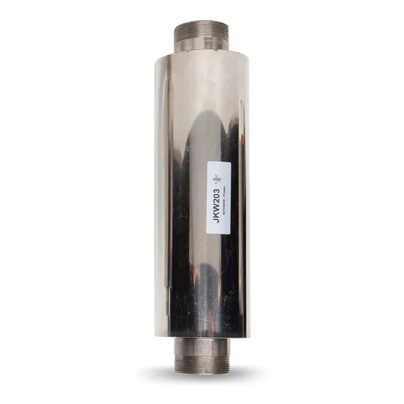 Silenciador 2 Polegadas - Para Compressor Radial Cor Prata Foto 1