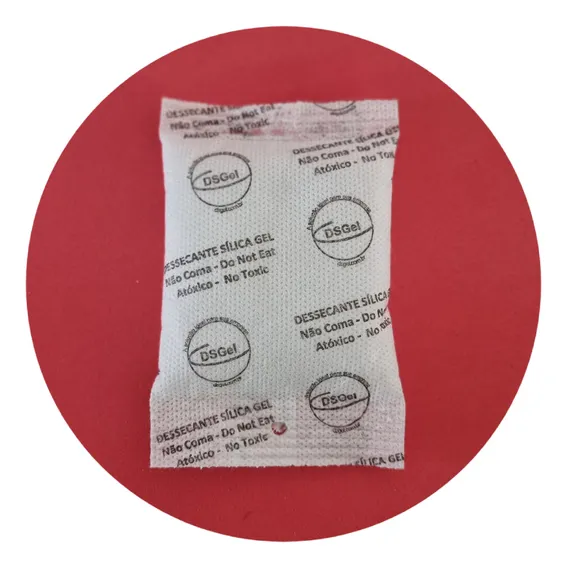 Sílica Gel 10und Sache 100g = 1kg DESSECANTE SÍLICA GEL BRANCA Foto 1