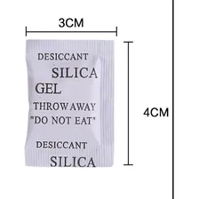 Silica Gel 1g Por Pacote Com 100 Unidades Foto mini 3
