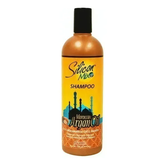 Silicon Mix Argan Shampoo 473ml Foto 1