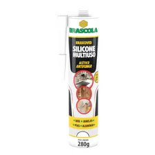 Silicone Acético 280g Branco - Brascola Foto mini 1